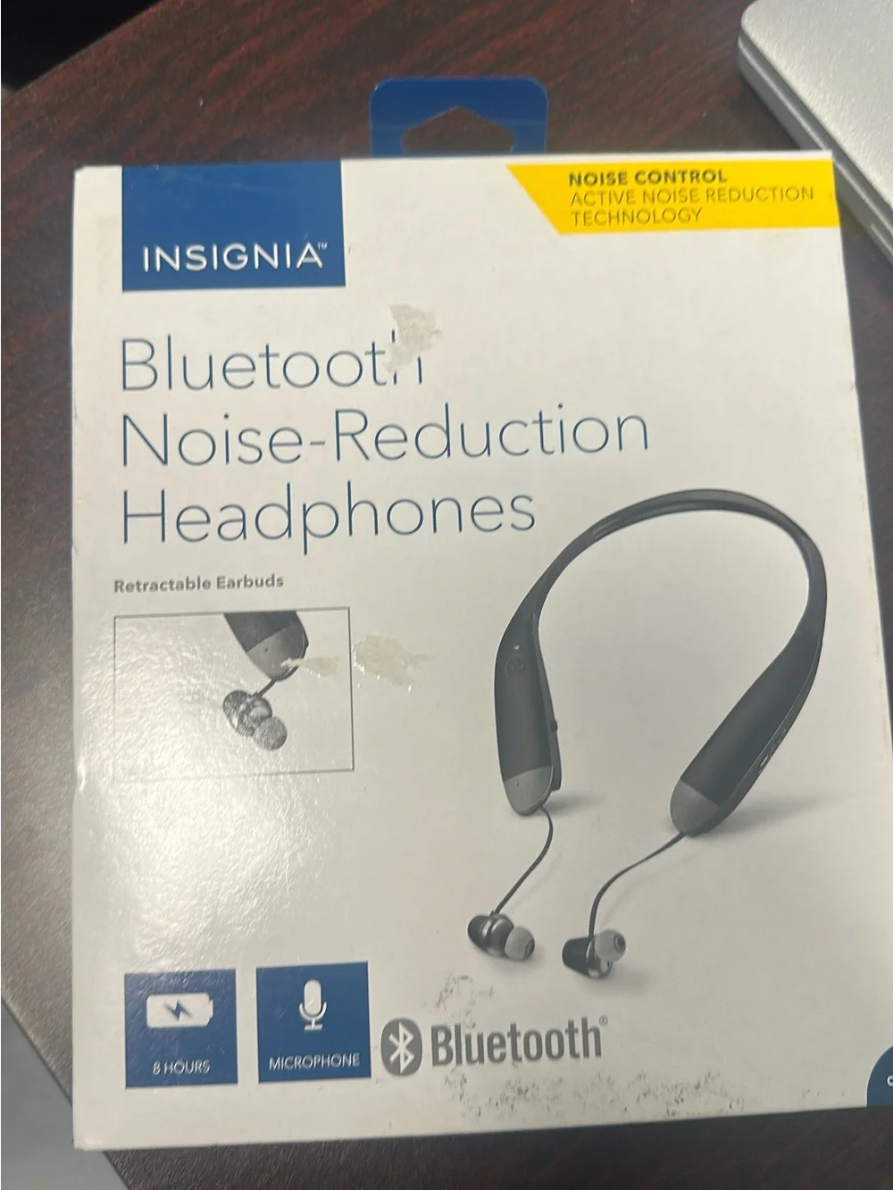 Bluetooth Noise-Reduction Headphones — Black